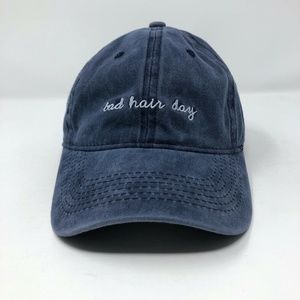 Bad Hair Day Strapback Slouch Dad Hat Bed Head